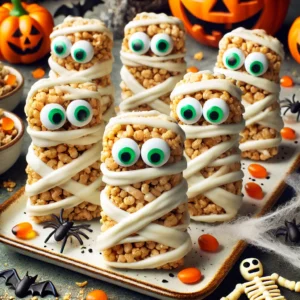 Mummy Rice Krispie Treats