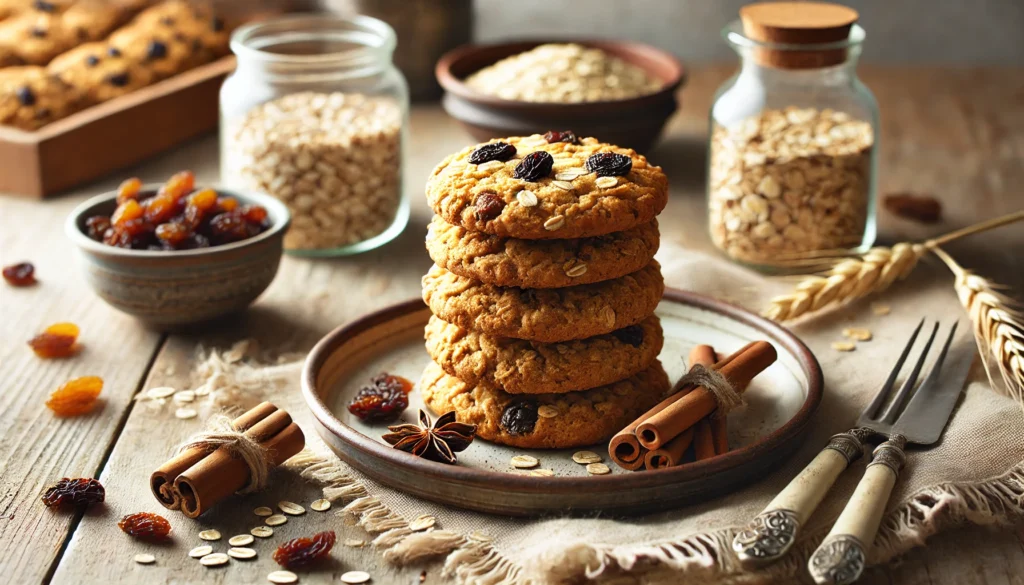 Gluten-Free Oatmeal Raisin Cookies