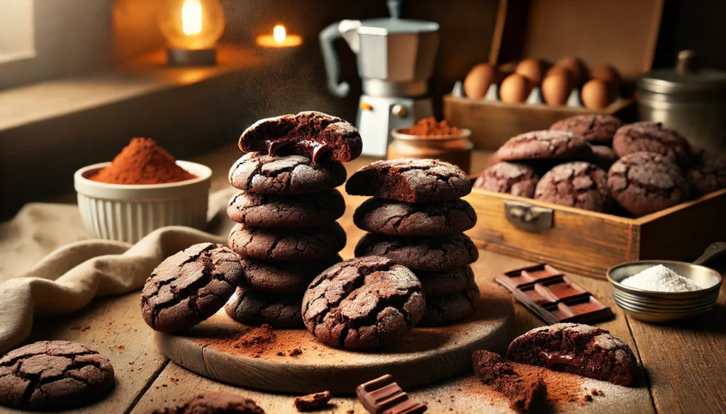 Flourless Chocolate Cookies