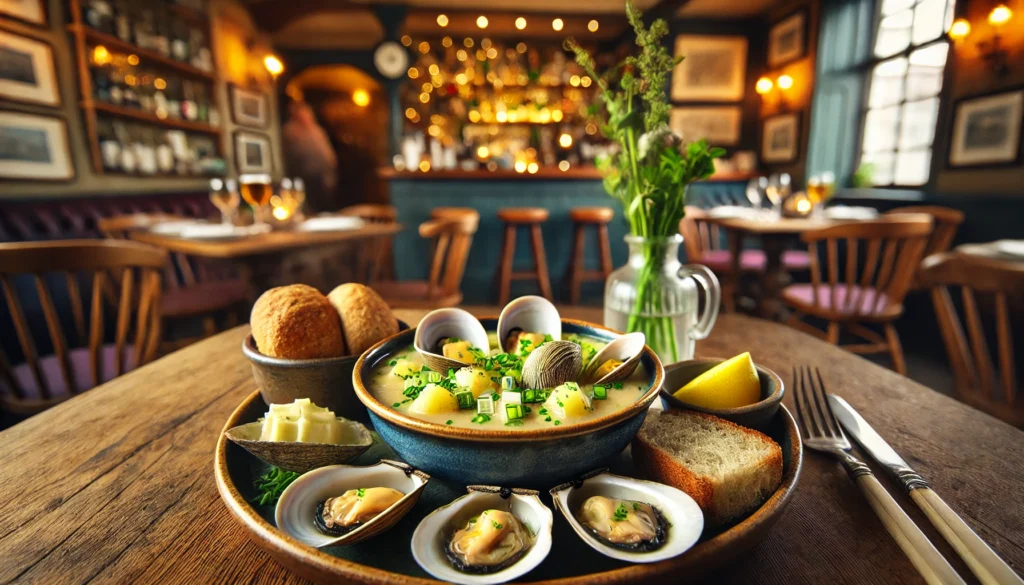 gluten-free clam chowder in San Francisco