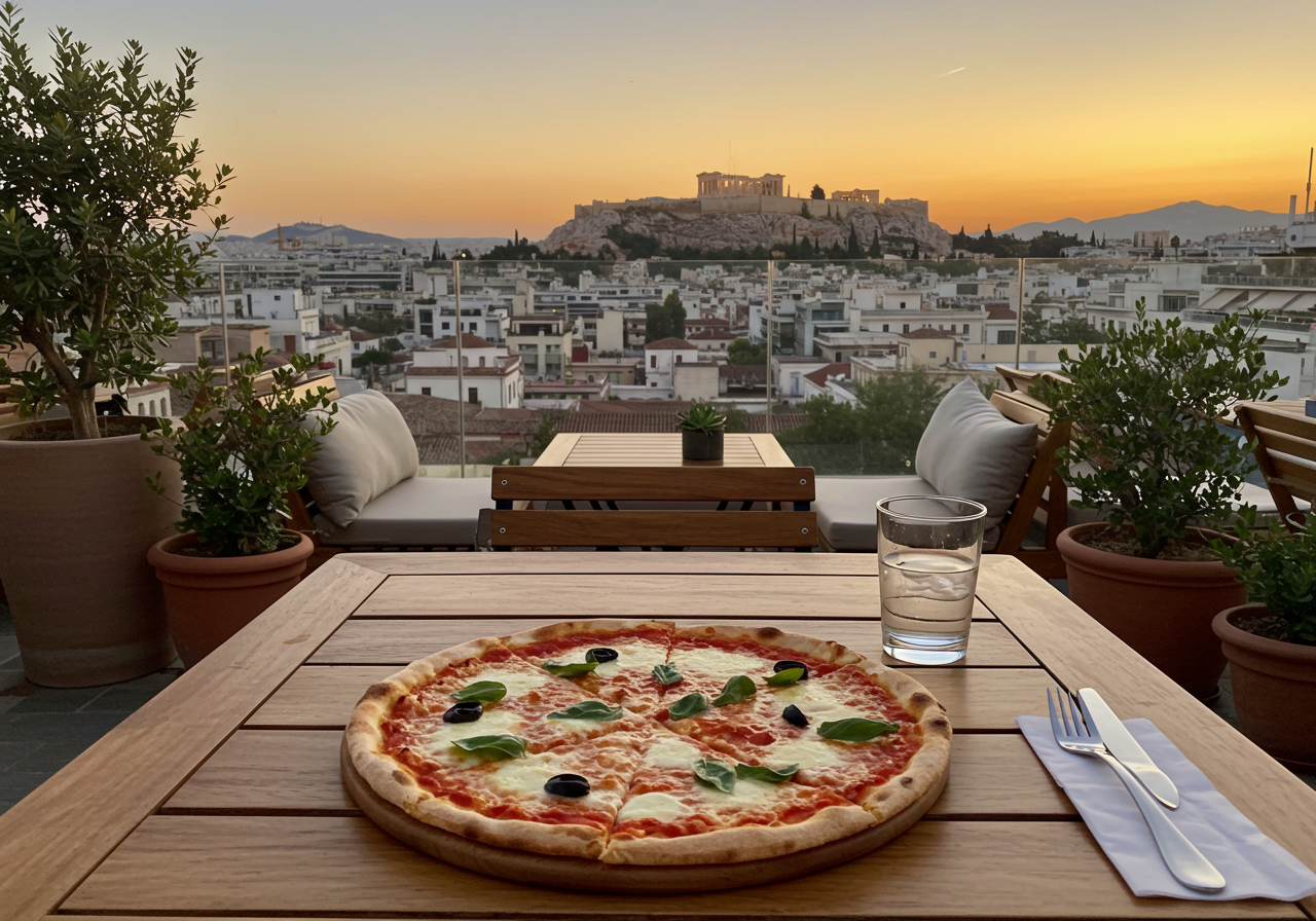 gluten-free pizza in Athens